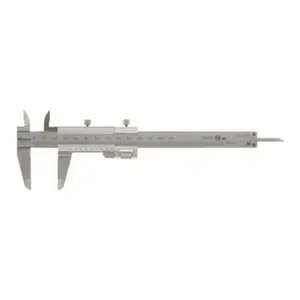 Mitutoyo Vernier Caliper: 0 to 5", 0.001" Graduation, Stainless Steel 1.5748" Jaw Depth 532-119