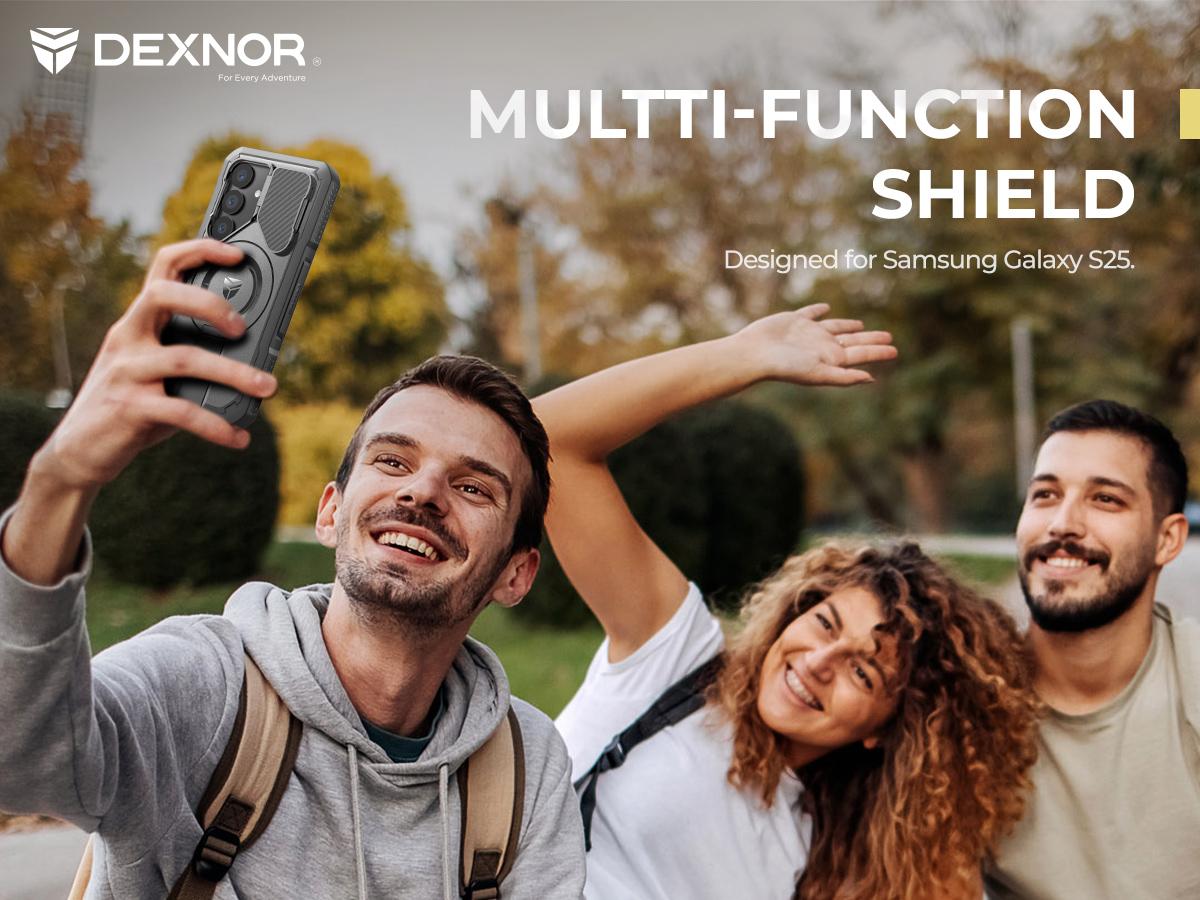 Dexnor for Samsung Galaxy S25/S25 Plus/S25 Ultra Case with Camera Cover & Adjustable Kickstand & Built-in Screen Protector, Magnetic Rugged Shockproof Bumper Cases Heavy-Duty Protective Cover (2025) Dexnor for Samsung Galaxy S25/S25 Plus/S25 Ultra Case with Camera Cover & Adjustable Kickstand & Built-in Screen Protector, Magnetic Rugged Shockproof Bumper Cases Heavy-Duty Protective Cover (2025)