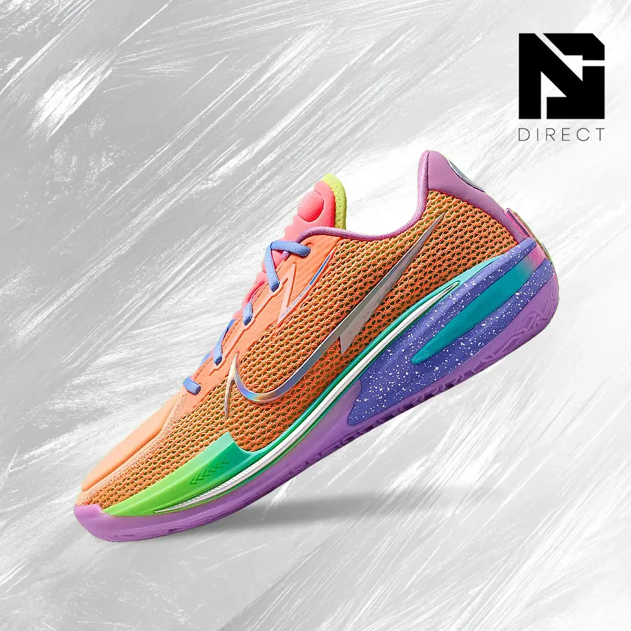Nike Air Zoom GT Cut Dylan Harper Tri-State Men's Running Sneakers, Vintage-Inspired with Shock-Absorbing Cushioning for a Comfortable Fit (CZ0175-800), Colorblock, Lace-Up, Foam, Graphic