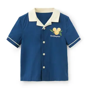 Disney Store Mickey and Minnie Mouse Fruit Stand Button Down Shirt for Kids – Walt Disney World