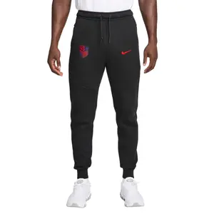 Men's Nike USMNT Tech Fleece Casual Athletic Joggers - Black, Sporty Sports & Outdoor Joggers, Black Joggers