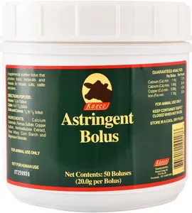Astringent Bolus, 50 count