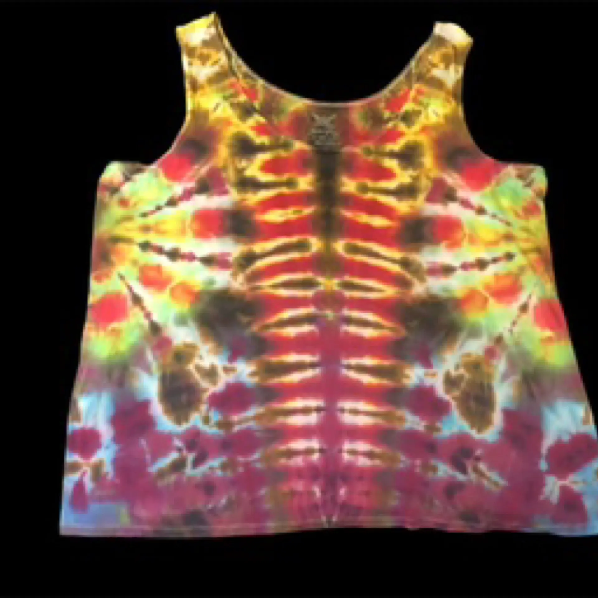 Faded Glory Women’s 5x Upcycled Tie Dye Tank Top