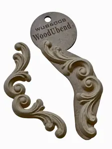 Woodubend moulding pair bendable wood 6008