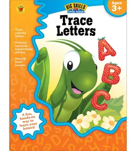 Carson Dellosa Trace Letters Preschool Workbook, Tracing Books for Kids Ages 3-5, Sound Recognition and Handwriting Practice, Learn to Write the Alphabet for Toddlers in PreK and Kindergarten