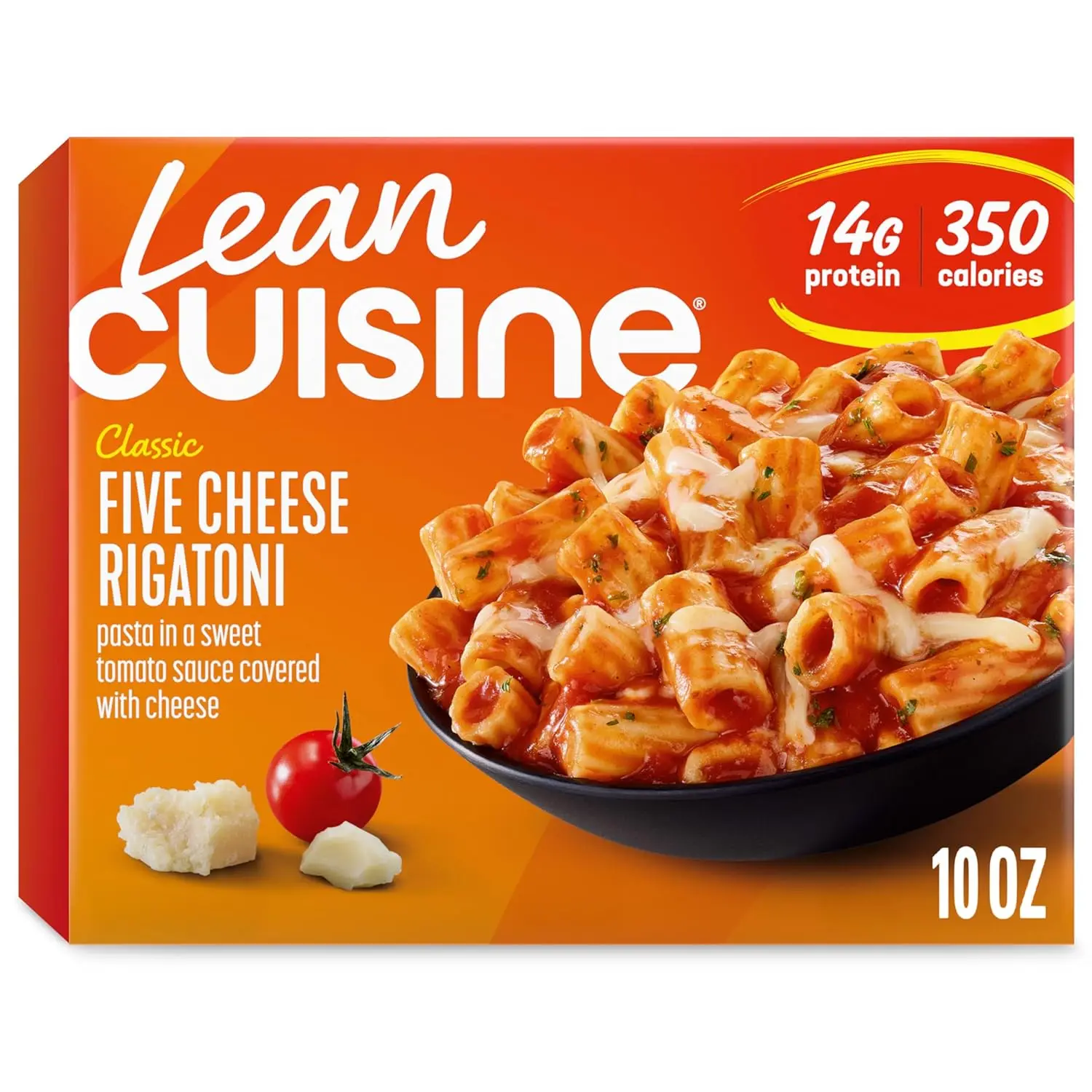 Lean Cuisine Classic 5 Cheese Rigatoni, 10 oz Frozen Pasta Meal, Convenient Lunch or Dinner Option