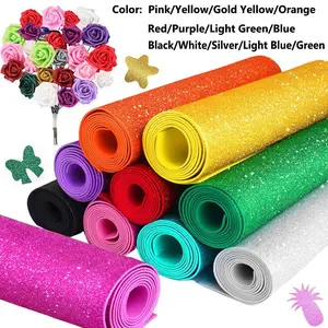 SKYPRO Glitter EVA Foam Sheets (15.75in x 23.62in/40cm x 60cm) - Sparkle Foam Sheets for Paper Christmas Decor, Classroom DIY Crafts