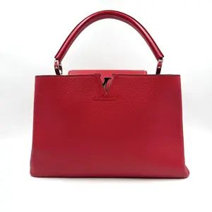 Pre-owned Louis Vuitton AS Shown Shoulder Bags hz 5139 Capucines red handbag 26.06.09