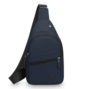 Unisex Convertible Sling Crossbody Bag Waterproof Lightweight Oxford Nylon Large Capacityfor Outdoor Hiking Travel Commute Daily