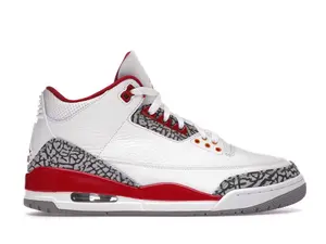 Jordan 3 Retro Cardinal Red Preowned 13m