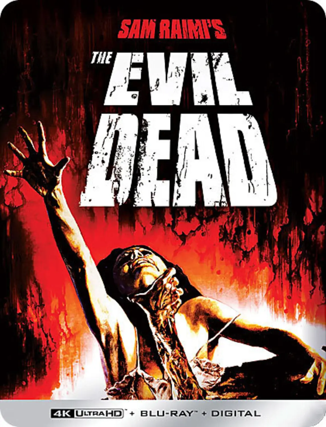 The Evil Dead (Steelbook)  [4K ULTRA HD BLU-RAY MOVIE] With Blu-Ray, Steelbook, 4K Mastering, Anamorphic, , Dubbed, Subtitled