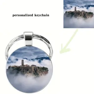 1 Custom Customized Picture Single-Sided Easy Keychain, Enjoy Professional Logo Customization, Suitable for All Seasons, Easy And Fashionable Design, Exclusive Gift for Friends, Lovers And Fathers