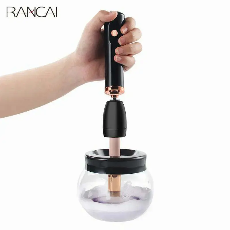 Rancai Professional Makeup Brush Cleaner, Fast Wash and Dry Long-lasting