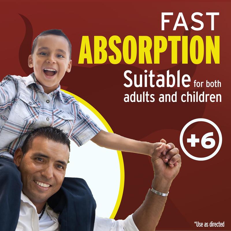 Menper Vino Carne Hierro Iron Liquid Supplement | Energy Support & Vitality | 16 Fl Oz