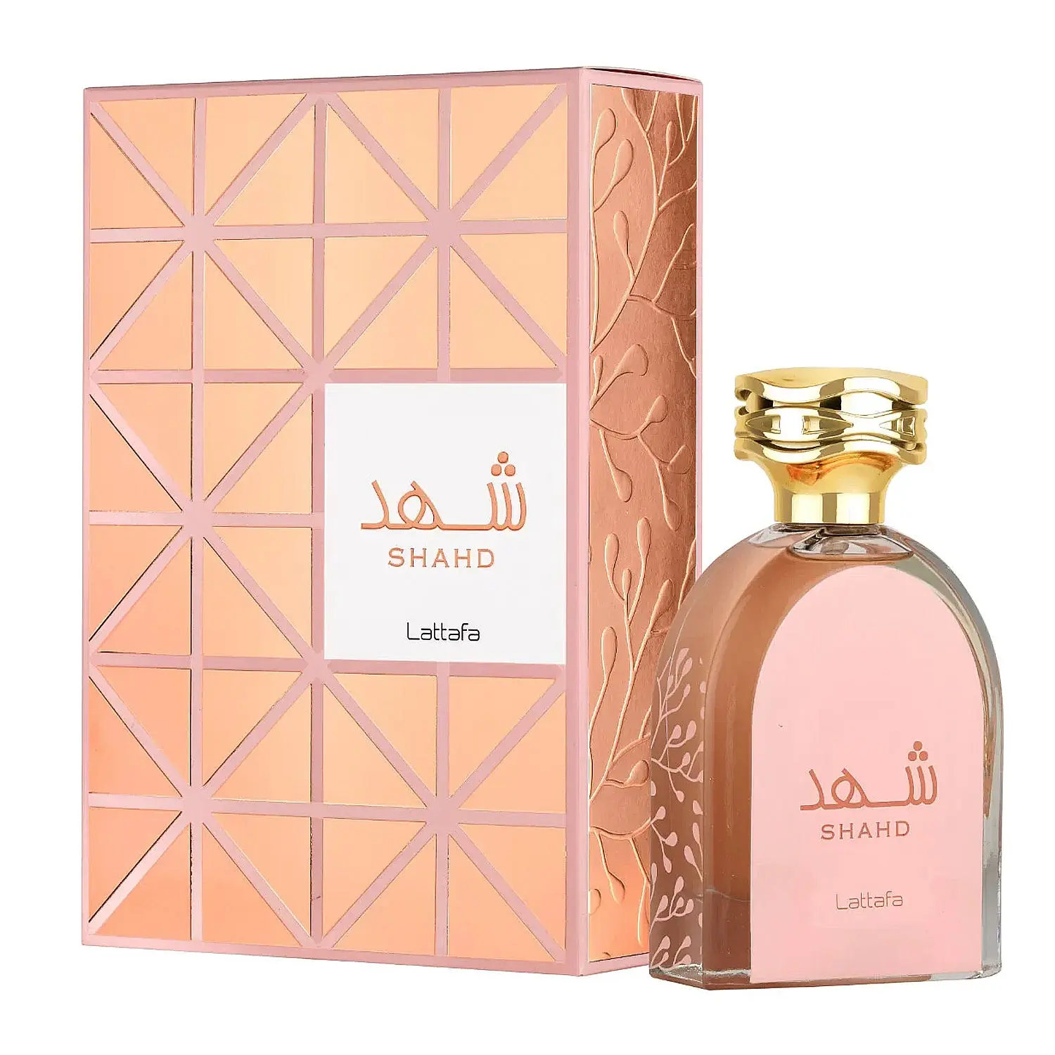 Lattafa Shahd Alcohol-Based Eau De Parfum - 100ml Unisex Scented Fragrance for Women, Long Lasting Scent with Sweet Elegant Warm Floral, Distinct Citrus Jasmine Accords, Single Item