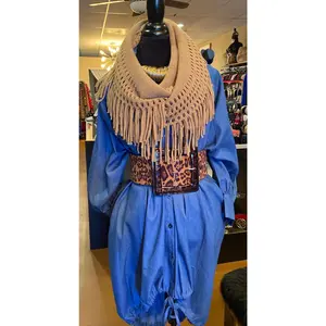 Fringe Tan Scarfs