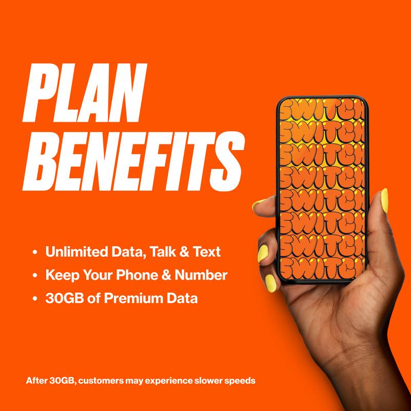 Boost Mobile SIM Kit - $9.99 for One Month of Unlimited Data, Talk and Text