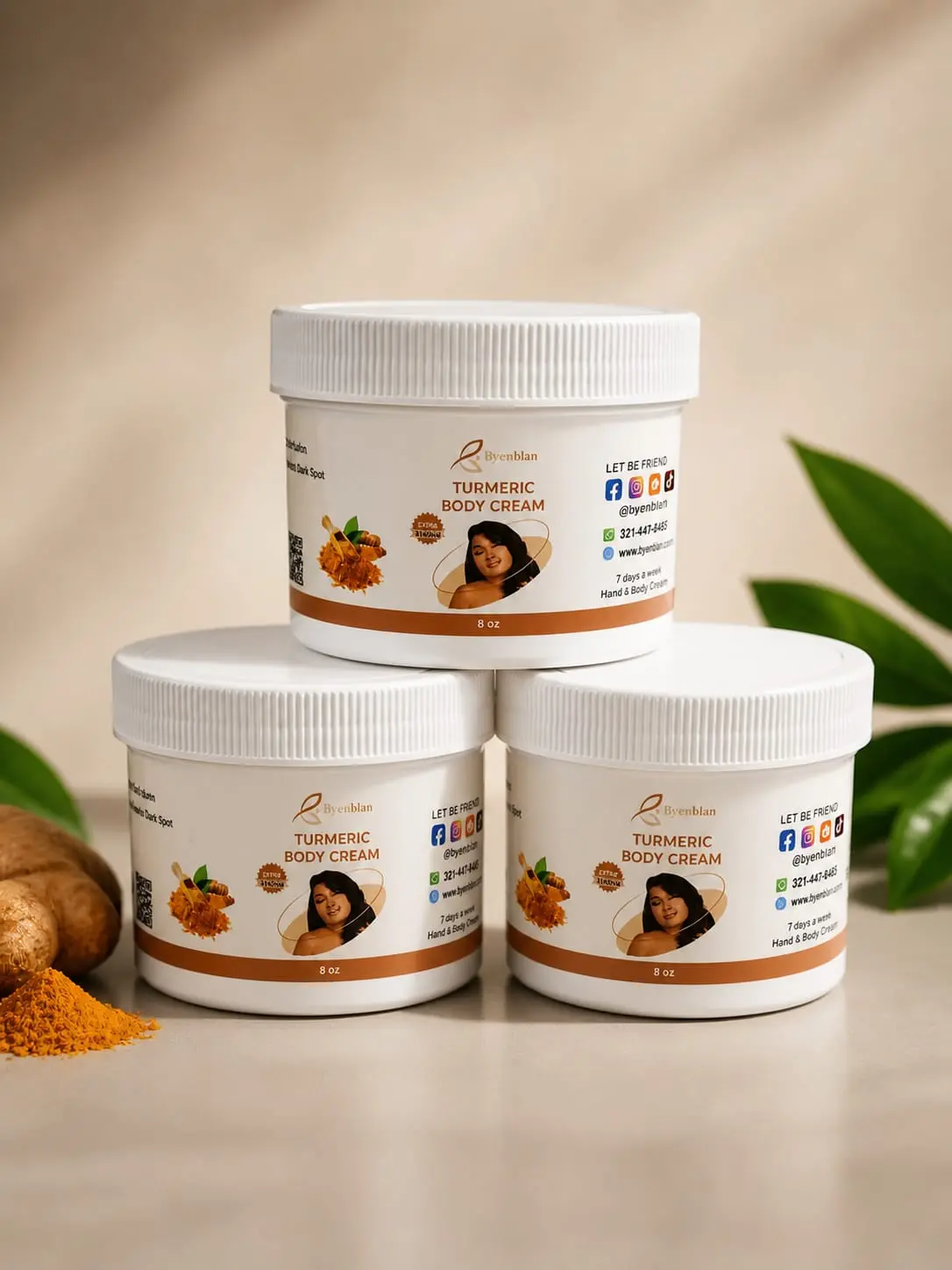 Turmeric Glow Moisturizing Body Cream