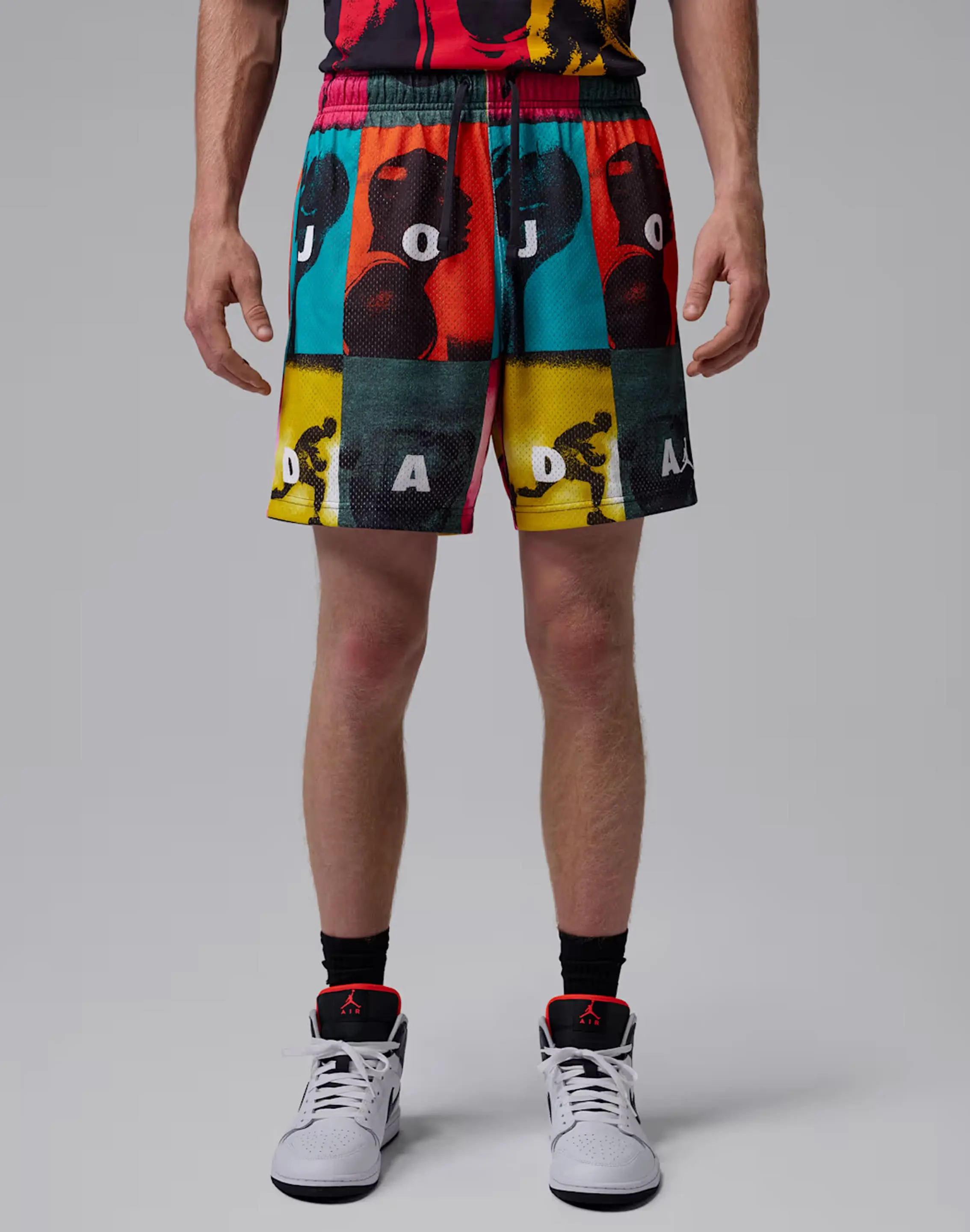 Mens Jordan Brooklyn Mesh Shorts