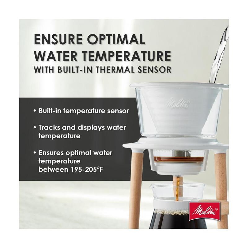 Melitta Senz V Smart Bluetooth Pour-Over Coffee System