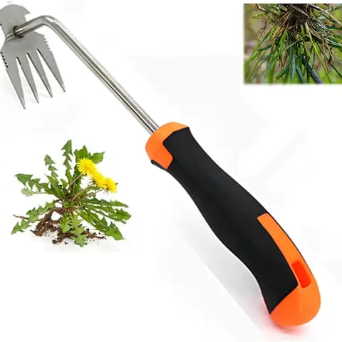 Weed Puller Tool, 2024 New Durable Garden Weed Pulling Tool, Portable Garden Weeder Tool for Vegetable Gardening Backyard Farm Planting & Weeding