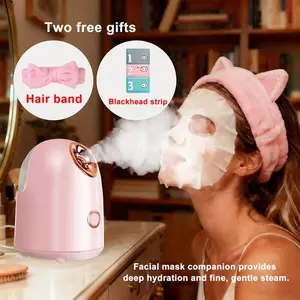 2026 Upgrade VersionHome Portable Facial Steamer, Nano Ionic Facial Steamer, Facial Humidifier, Deep Hydration And CleanserTikTokMadeMeBuyIt