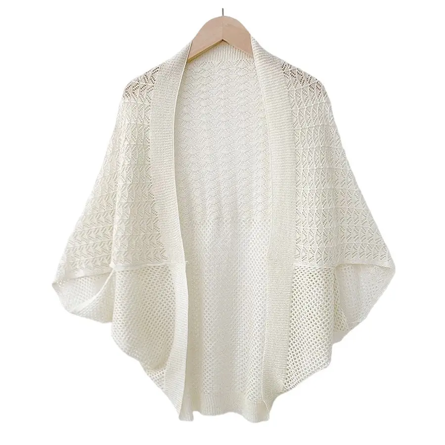 Triangle scarf   white