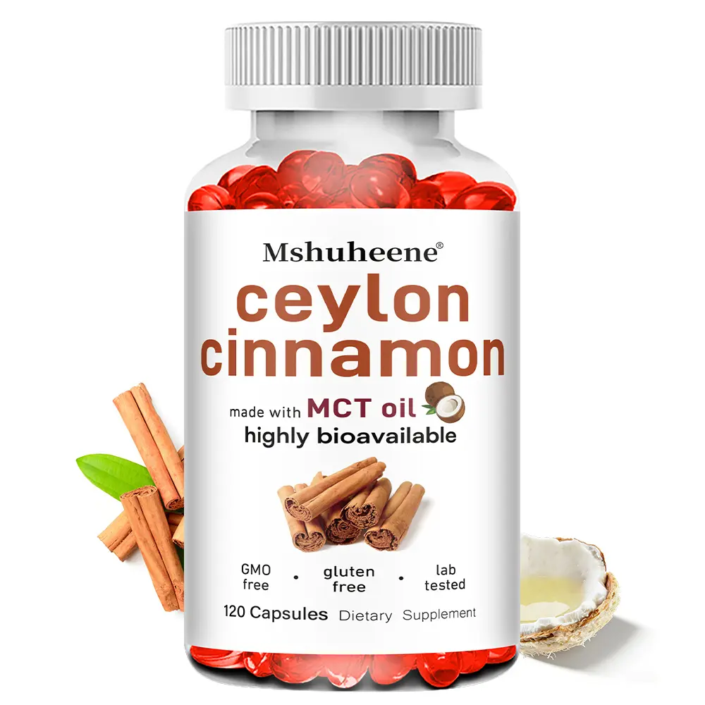 Ceylon Cinnamon Health Supplement , ​​Supports Heart and Cardiovascular Health, 120 Capsules