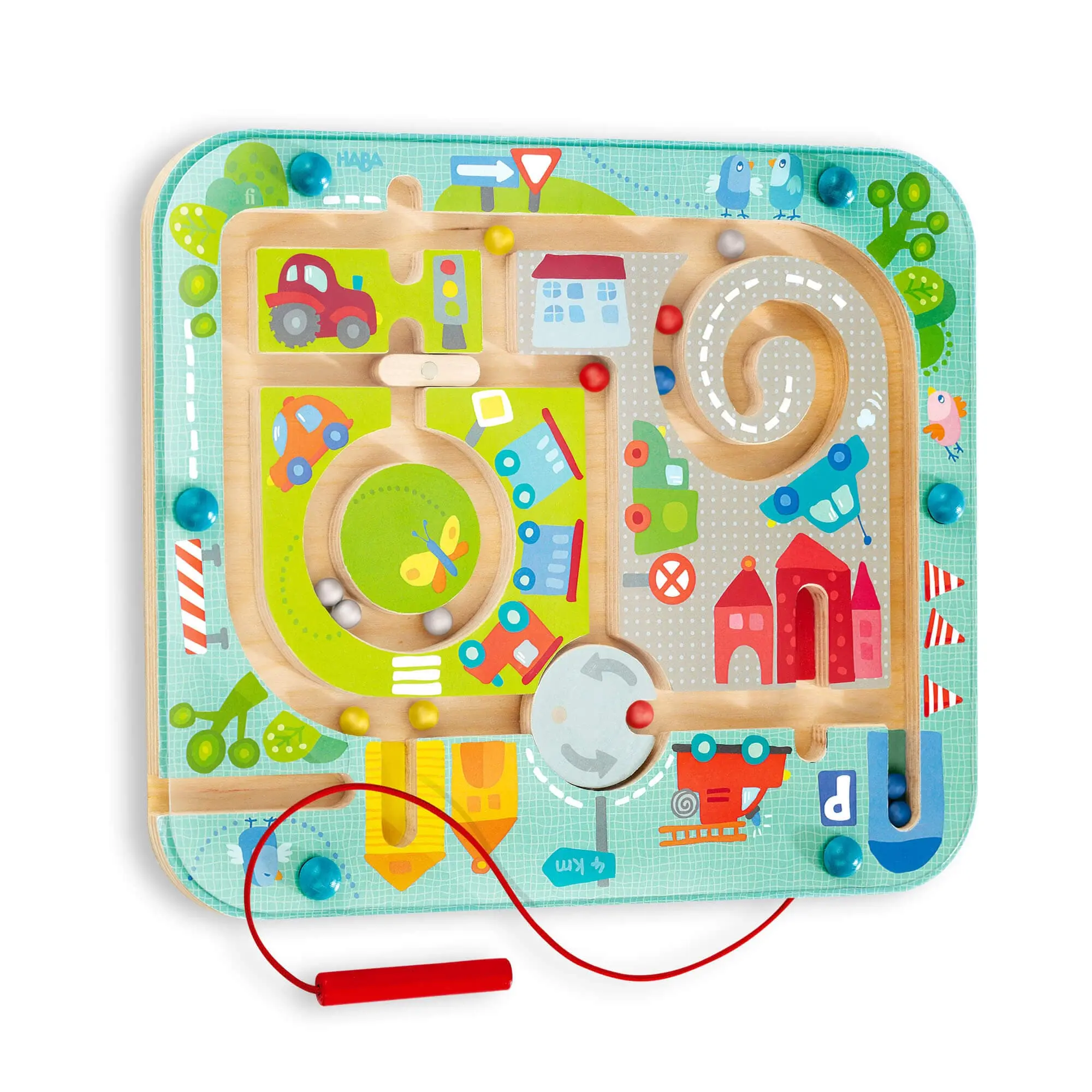 Town Maze Magnetic Puzzle Game Town Maze Magnetic Puzzle Game