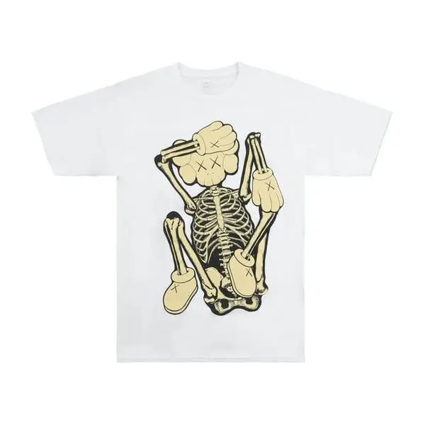 KAWS SKELETON NEW FICTION T-shirt Bone