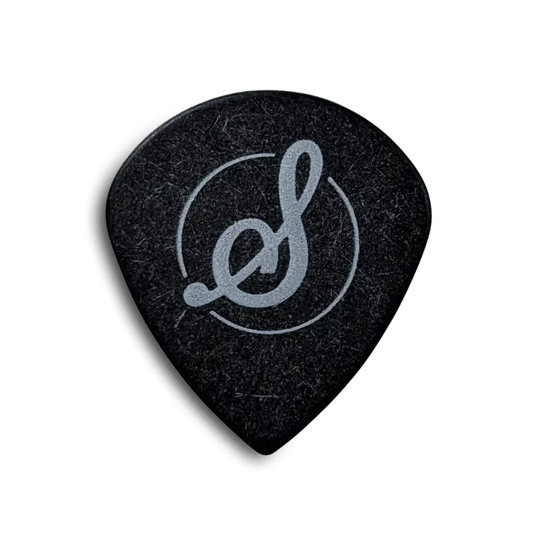 Stringjoy 1.5mm Black Cherry Jazz Picks - 10 pack