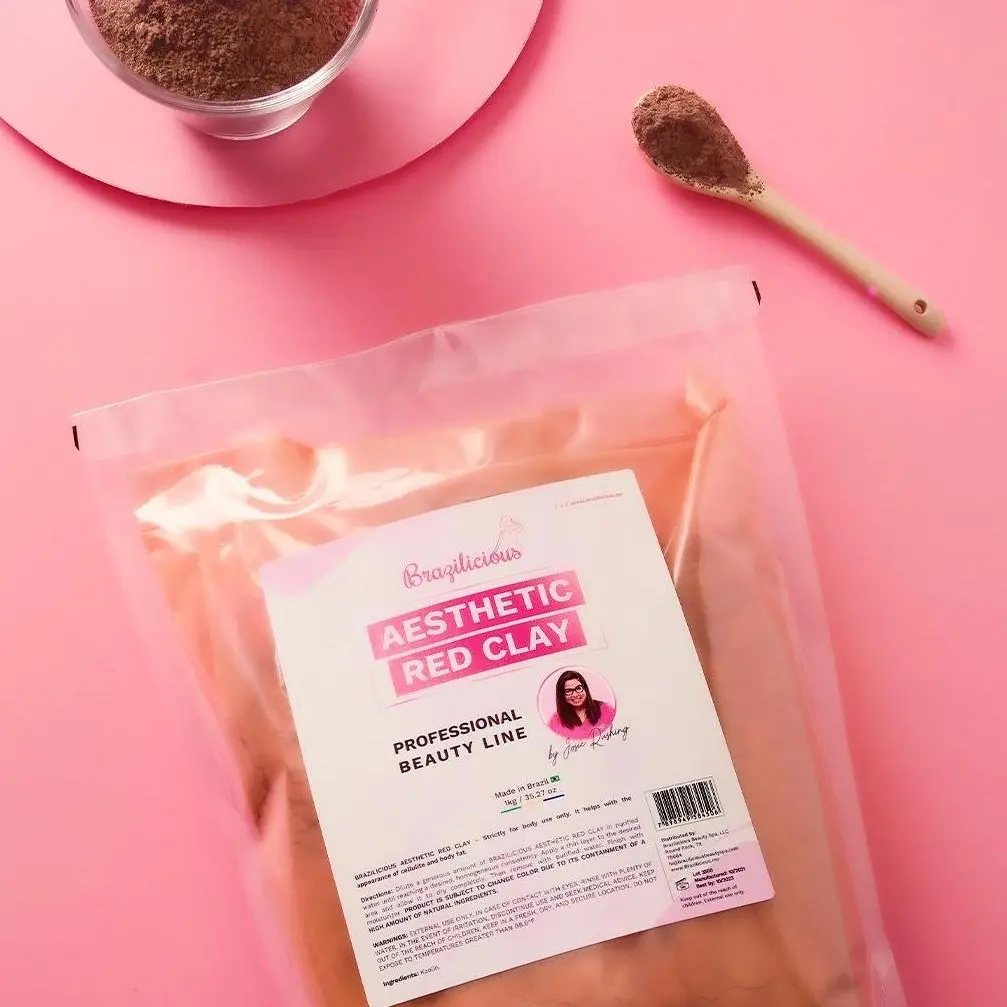 Brazilicious Aesthetic Red Clay  for Body Fat and Cellulite