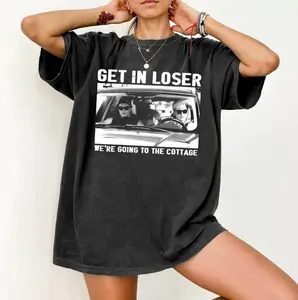 [ Sale Up To 40%]  Comfort Colors Get In Loser We're Going To The Cottage Shirt, Hudson Williams Connor Storrie T-Shirt, TV Series Vintage Tee