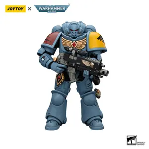 Joytoy 1/18 Space Wolves Intercessors Action Figure - Fully Articulated, High-Detail, ABS and PVC Plastic, 12+ Ages, Birthday Gift