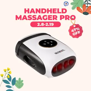 [Handheld Model] CINCOM New Handheld Hand massager,Five-finger Design,Portable and Cordless,Intuitive Touchscreen,Best Gifts for Loved Ones