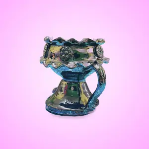 Resin Incense Burner, 4.5 in with Handle, Assorted Styles, Home Fragrance Accessory