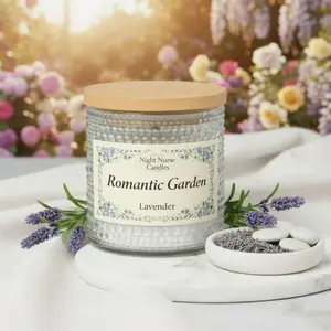 Romantic Garden Candle | Nurse Gift | Night Nurse Candles