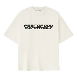 Fear of God Essentials Ponte 90s T-Shirt 'Ivory' 125HO254503F