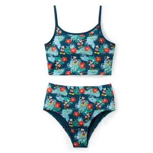 Disney Store Mickey and Minnie Mouse Two-Piece Tropical Swimsuit for Women