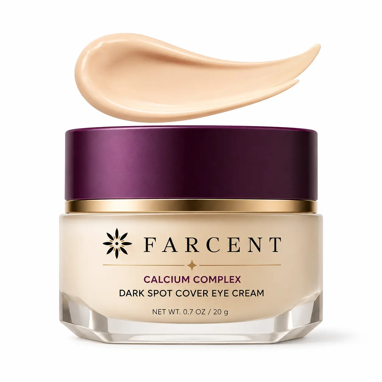 [Farcent] Calcium Dark Spot Eye Cream | Dark Circle, Anti-aging, Sagging, Elasticity | Korean Cosmetics
