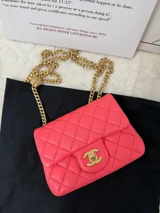 Pre-owned CHANEL mini square microchips