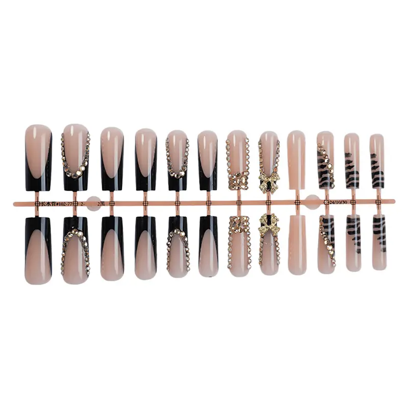 Luxury 3D Liquid Metal Press On Nails Gold Chrome Heart Star Design Nude French Tip Almond Stiletto Handmade Reusable False Nails Minimalist Aesthetic Trendy Y2K Nails Acrylic Fake Nails Set Manicure Daily Wear Gift for Women Cyber Style Stick On Nails