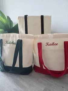 Personalized Custom Tote Bag - Bridesmaid Gift, Beach Bag, School Bag, Gift for Her, Custom Text Tote, Versatile Use for Any Occasion