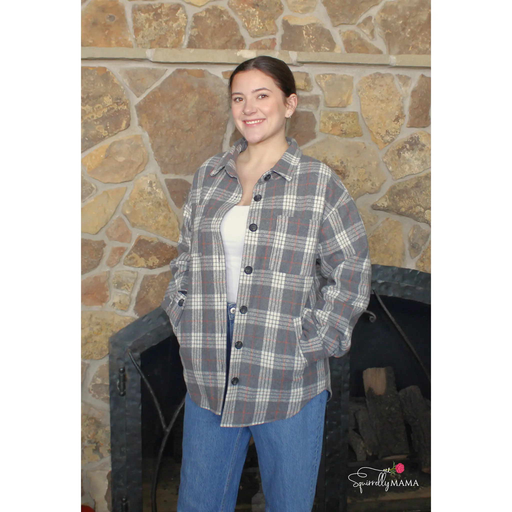 Rebecca Shacket with Quilt Lining