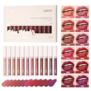 Matte matte lip gloss Intensely Pigmented with creamy and silky texture, waterproof and easy to apply, long-lasting and natural makeup effect without shedding