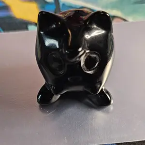 Jigglypuff Crystal Hand Carved