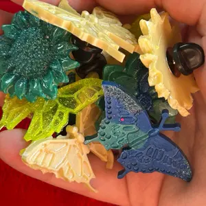 Resin Pins, Brooches