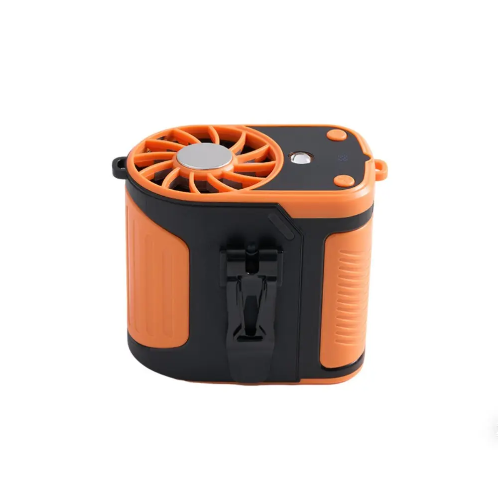 Single-Tube Cooling Waist Fan with 20000 mAh Battery Power Bank, USB Rechargeable Mobile Fan for Universal Electronics Accessories