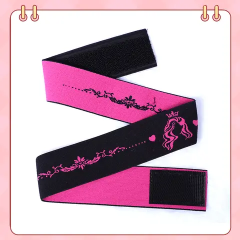 Fashionable Hair Accessories Scrunchie - Pizazz Elastic Band for Human Hair Wig Edge Styling