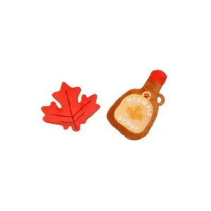 Maple Leaf & Syrup Cat Toys